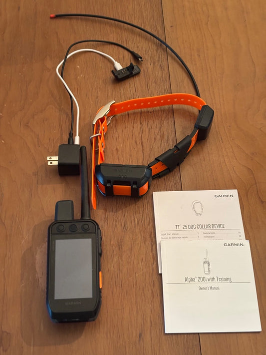 Garmin Alpha 200i GPS Tracking and Training Bundle Alpha TT25 Dog Collar
