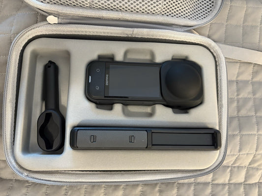 Insta360 X5 360 Action Camera Essentials Bundle BARELY USED