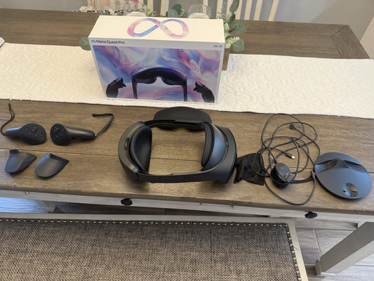 Meta Quest Pro VR Headset 256GB with Accessories