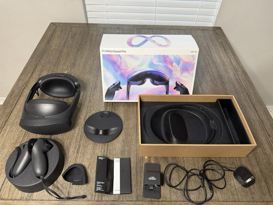 Meta Quest Pro VR Headset Great Condition Tested Works