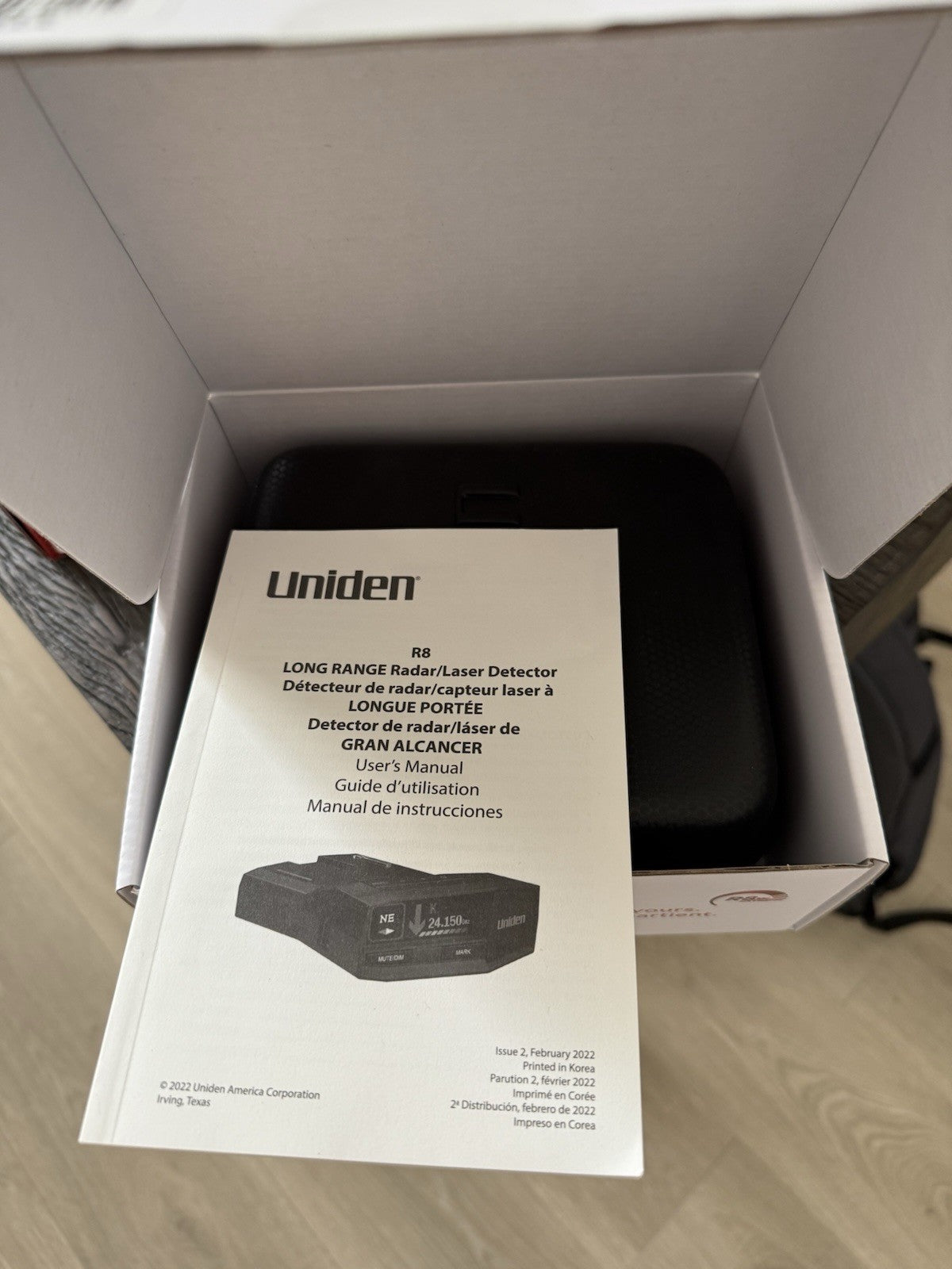 New Uniden R8 Extreme Long Range Radar Laser Detector