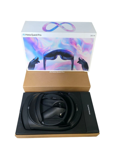 Meta Quest Pro VR Headset 256GB + Controllers, Wireless Dock, Additional Add Ons